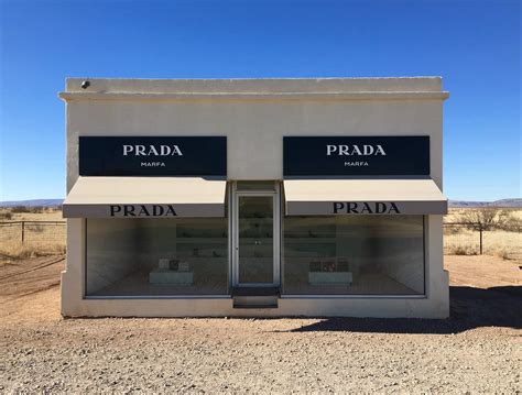 prada out of nowhere|prada marfa in texas.